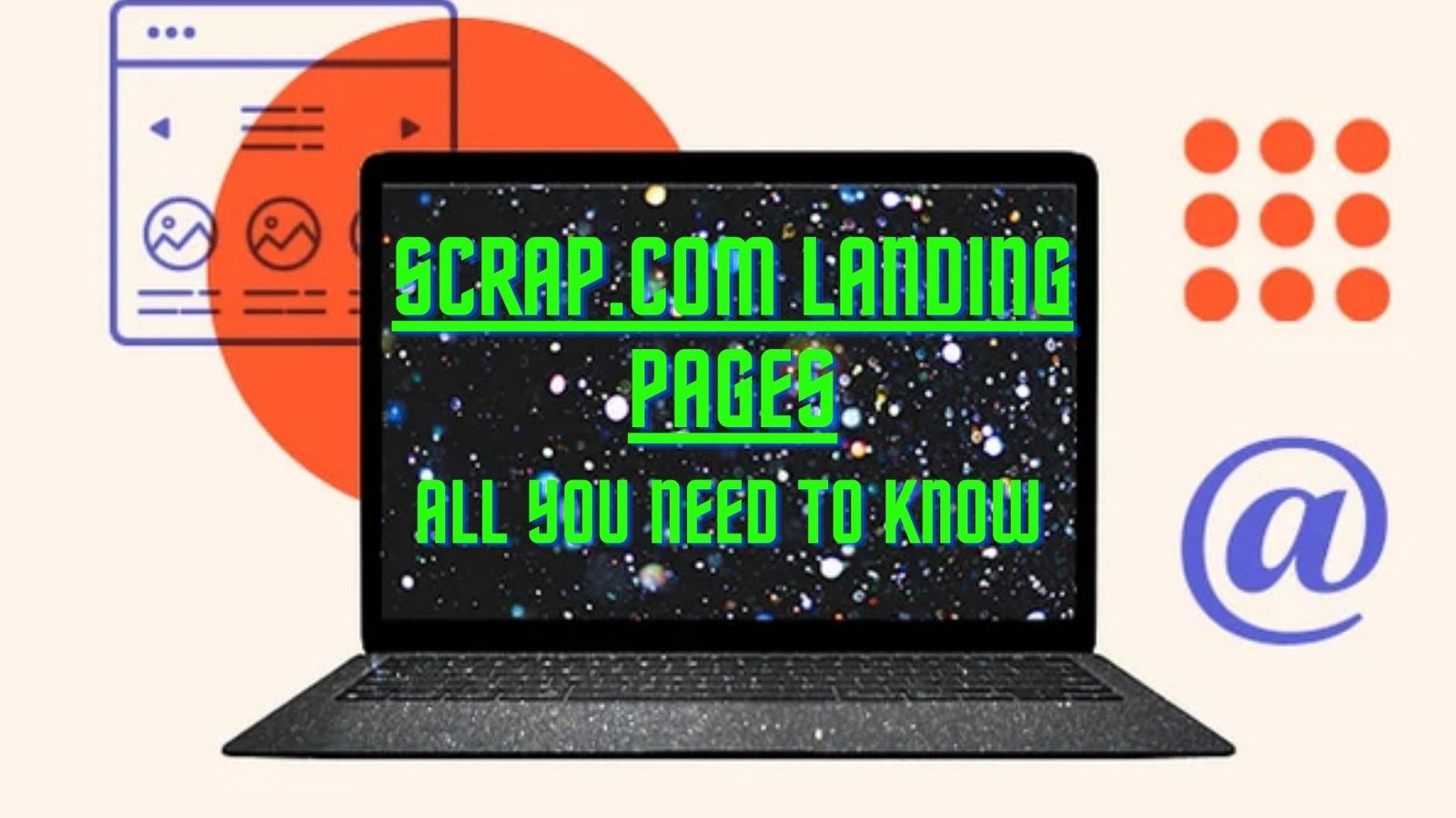 scrap.com landing pages